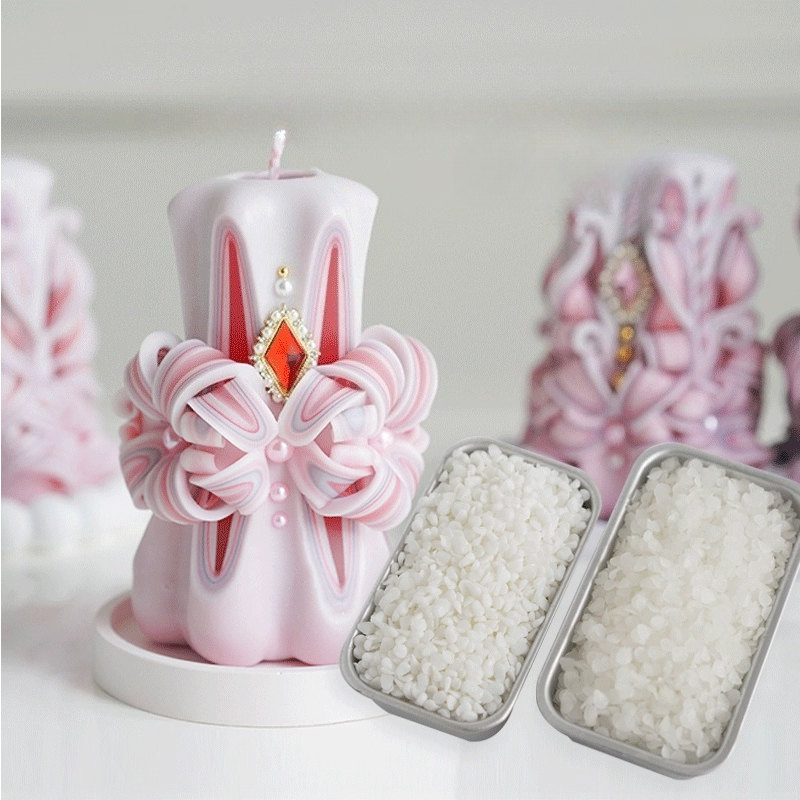 Candle Supplies To Make Candles - 1KG 彫刻香り付きキャンドル原料 58度蜜蝋 手作りDIY彫刻キャンドル型 ワックス素材 キャンドル製作用品