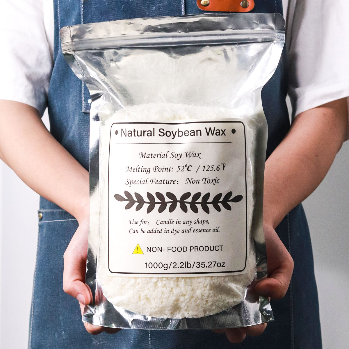Candle Supplies To Make Candles - 1 キロ天然大豆ワックス粒状香りキャンドル材料 100% 無添加 DIY 無煙キャンドル作成用品材料
