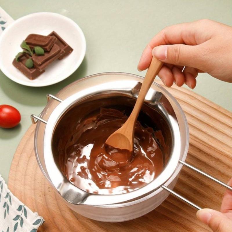 Candle Supplies To Make Candles - ステンレス鋼のキャンドルワックス溶解ボイラーポット、耐熱ハンドル付き、チョコレートキャンディーやキャンドル作りの材料を溶かすため