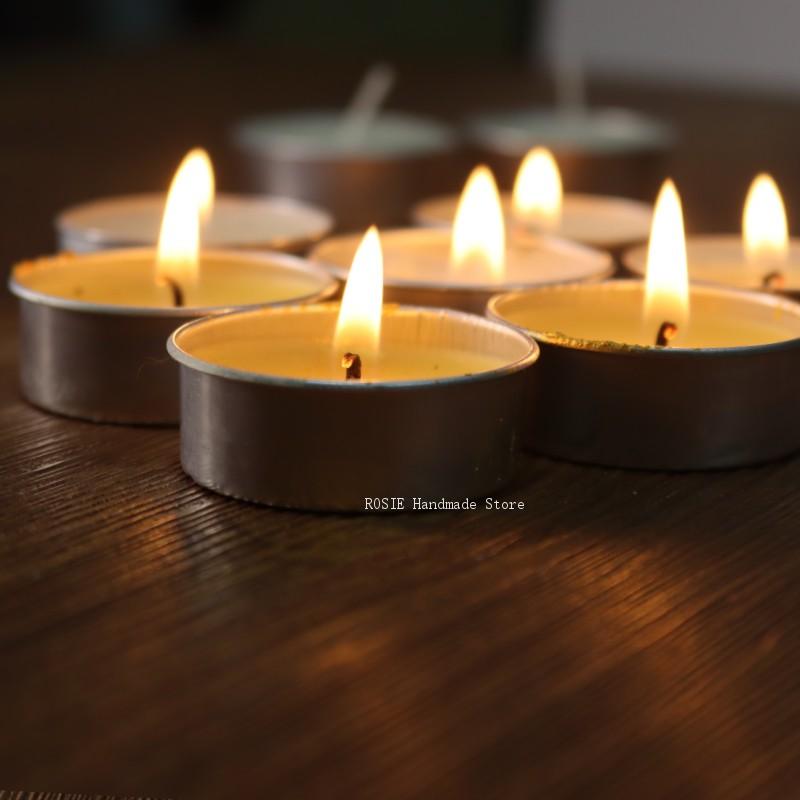 空のティーワックス丸型アルミボックス100ウィックステッカー - Candle Making Supplies Kit のレビューと価格