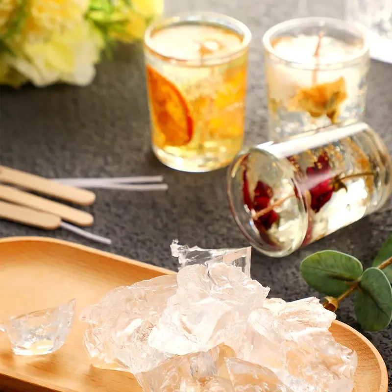 透明クリスタルワックス、ゼリーワックス、クラフト DIY キ - Candle Supplies To Make Candles のレビューと価格
