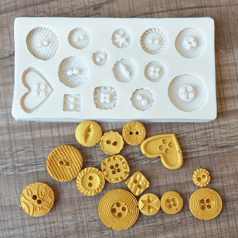 ボタン型シリコンモールド シリコンモールド 石鹸やキャンドル - Candle Making Supplies Kit のレビューと価格