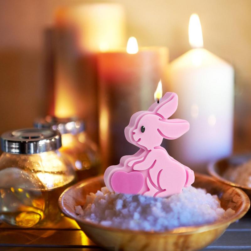 ウサギのシリコーン型バニー形状樹脂鋳造シリコーン型キャンドル - Candle Supplies To Make Candles のレビューと価格