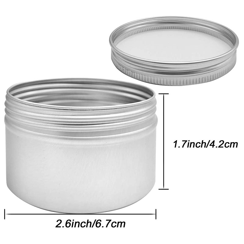 12個入り 4オンス メタルキャンドル缶 DIYキャンドル作 - Metal Tin Lid 4Oz のレビューと価格