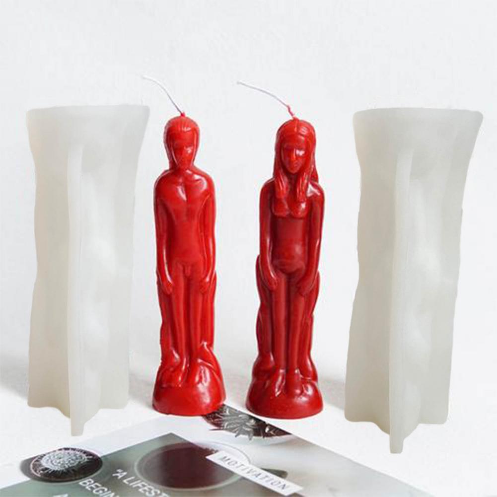 男性と女性のためのモデルドキャンドル,型樹脂金型,石鹸型,家 - Candle Making Supplies Kit のレビューと価格