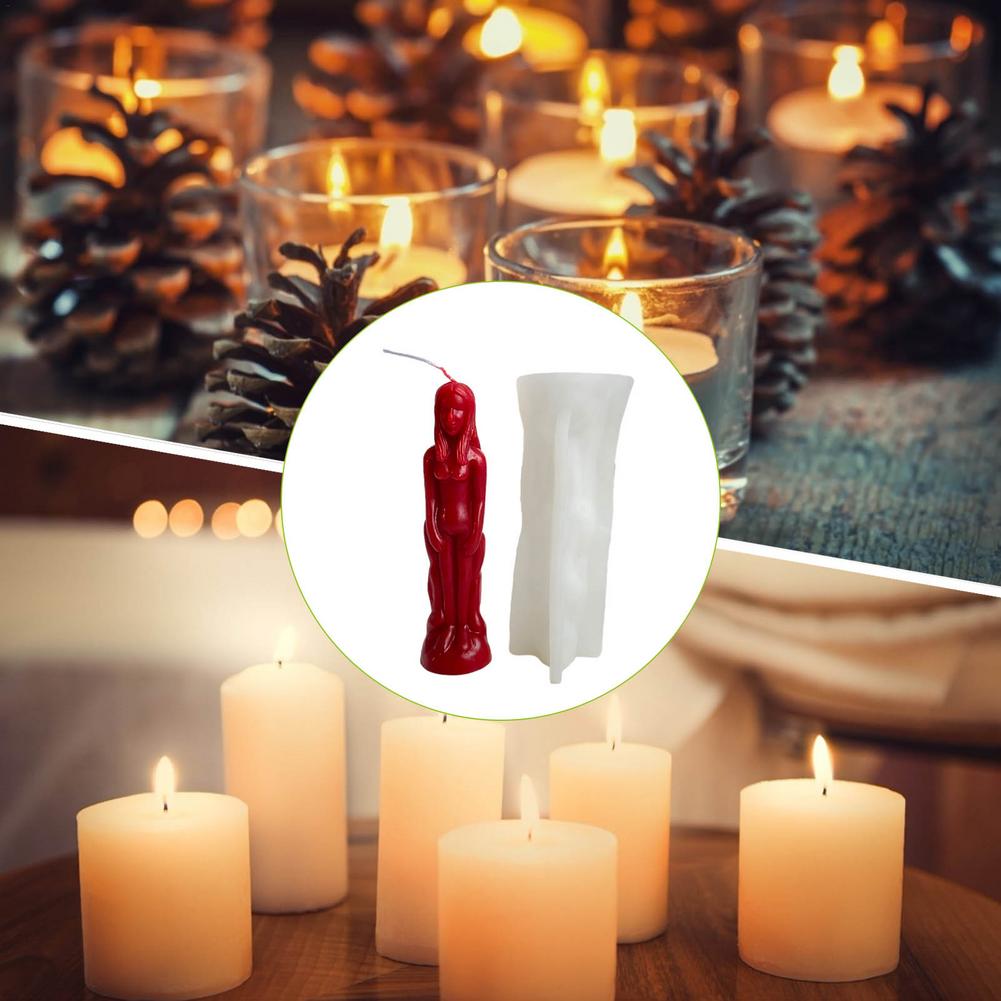 男性と女性のためのモデルドキャンドル,型樹脂金型,石鹸型,家 - Candle Making Supplies Kit のレビューと価格