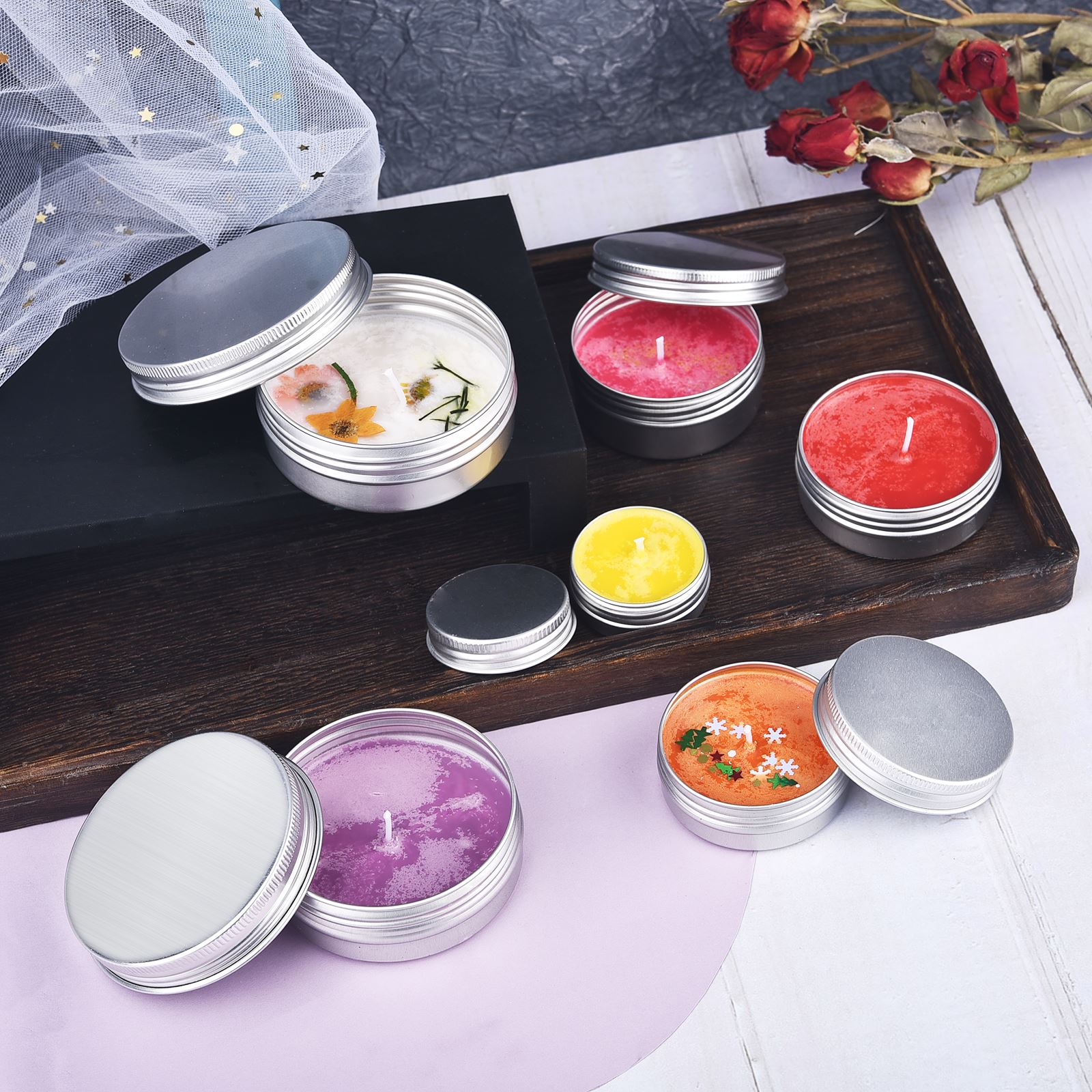 2グラム染料の色のワックスキャンドルワックス染料最適色キャン - Candle Making Supplies Kit のレビューと価格