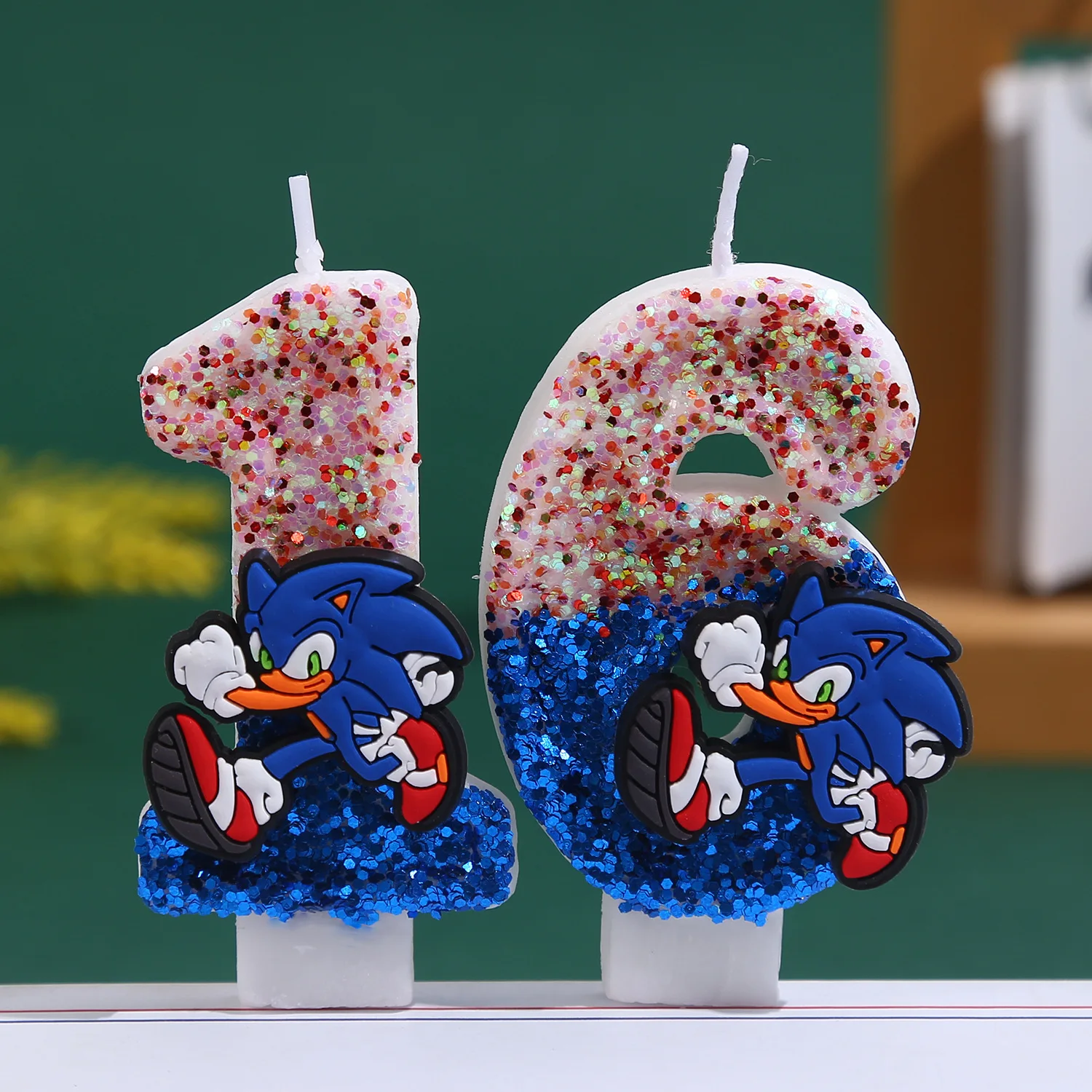 ゲームシャドウパーティーキャンドル番号0-9子供の誕生日パー - Your Candle Supplies のレビューと価格