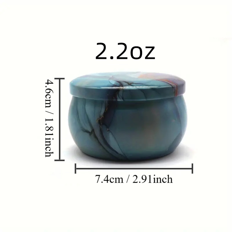 丸い金属製キャンドルジャーキット、ふた付きキャンドル缶、ゆる - Metal Tin Lid 4Oz のレビューと価格